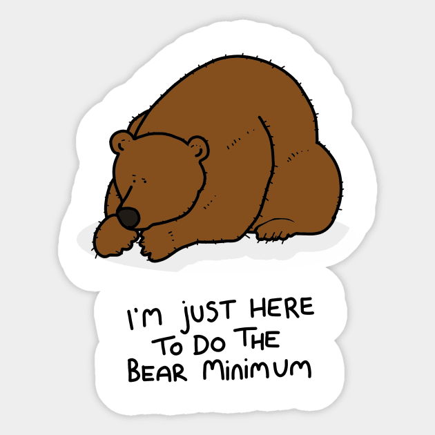 Grumpy Bear Sticker by grumpyanimals